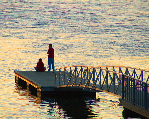 Rockpile Peir in The Shoals, Alabama